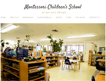 Tablet Screenshot of montessoriofslo.com